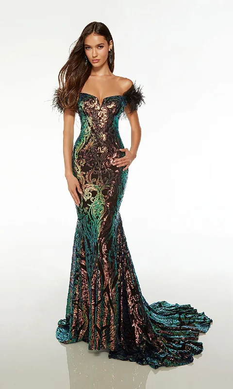 Alyce Long Prom Dress 61595