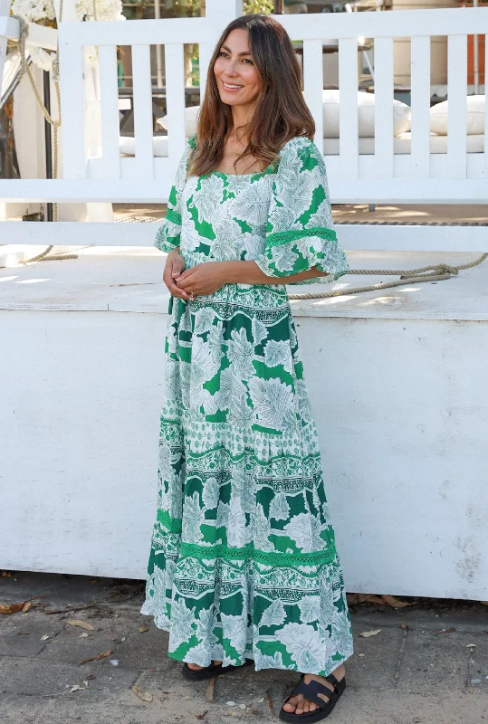 Amara Maxi Dress - Green