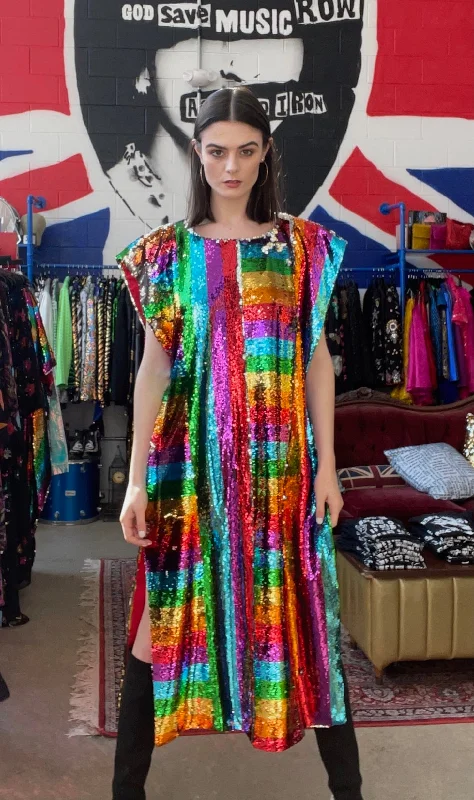 Any Old Iron Rainbow Dress