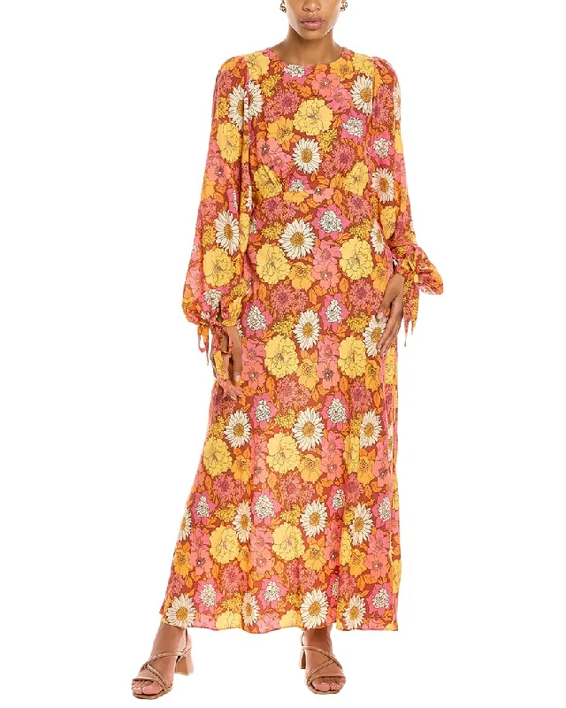 Ted Baker Printed Maxi Dress