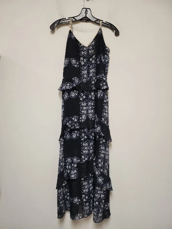 Blue Dress Casual Midi Gianni Bini, Size M