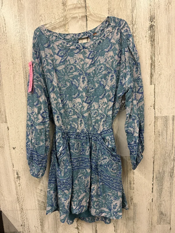 Blue Dress Casual Short Free People, Size S