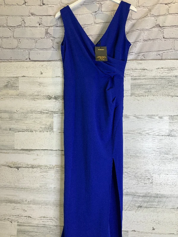 Blue Dress Party Long Clothes Mentor, Size M