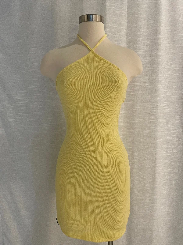 Butter Ribbed Mini Dress