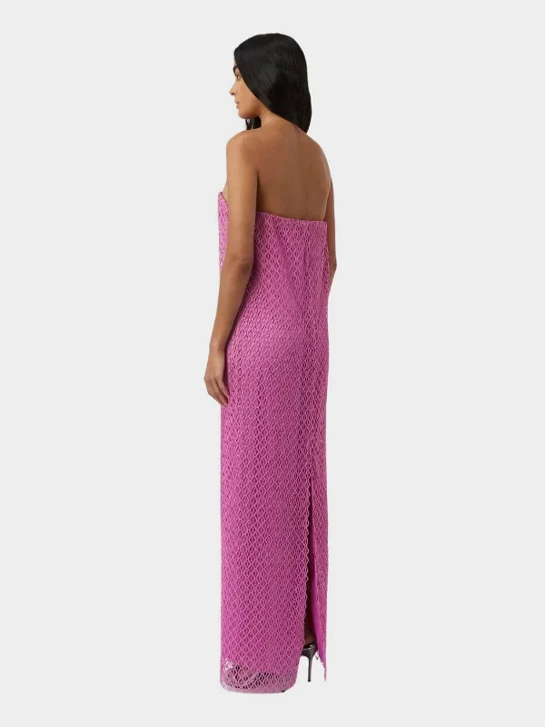 Sinclar Lace Dress - Magenta