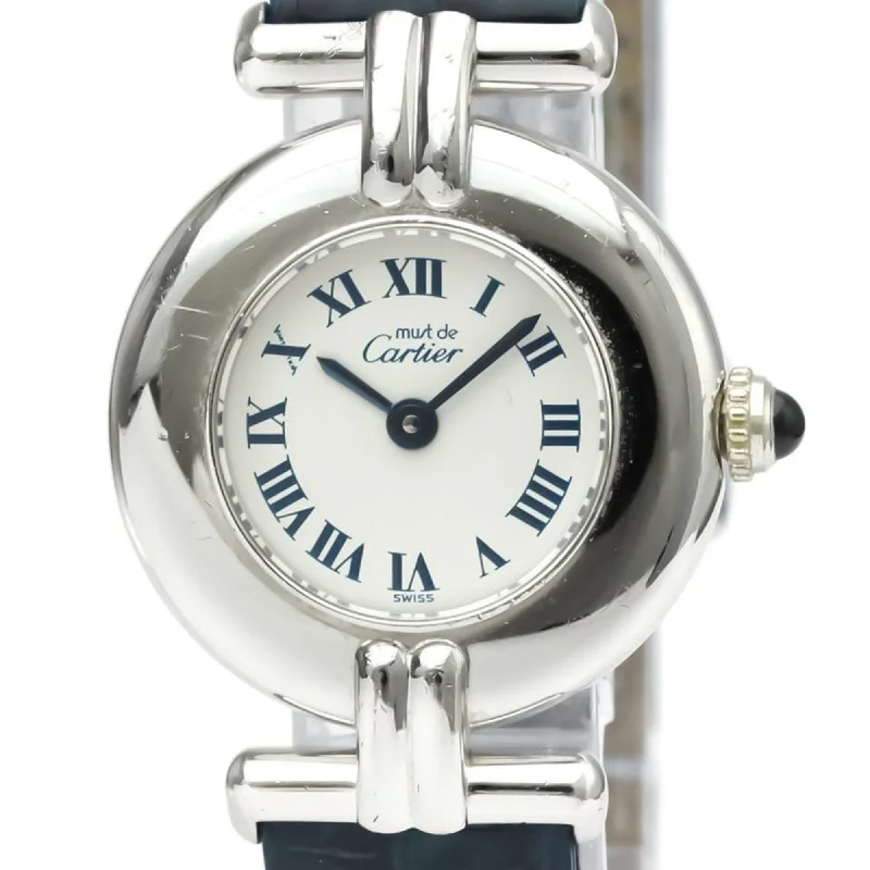 Cartier Colisee Quartz Silver 925 Women's Dress/Formal