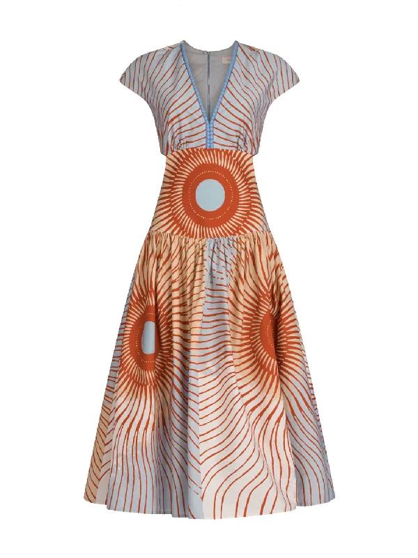 Cecile Dress Sausalito Sunset