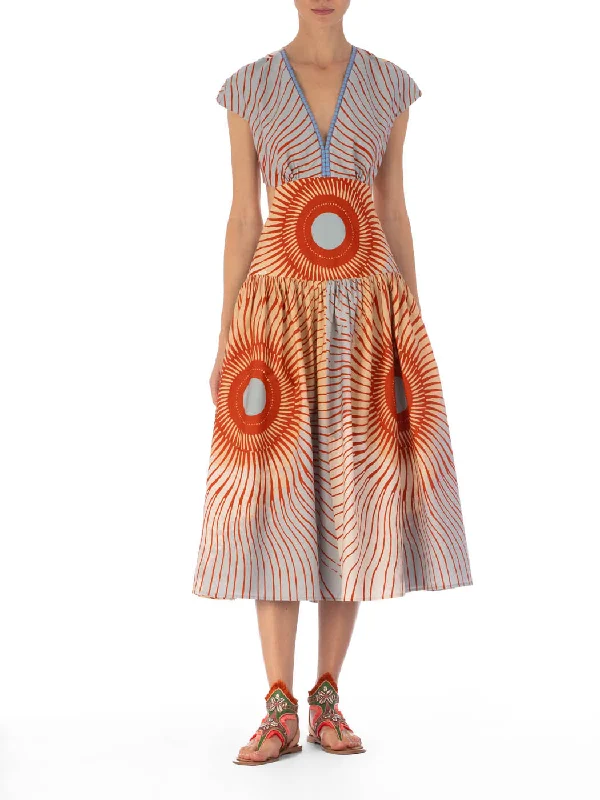 Cecile Dress Sausalito Sunset