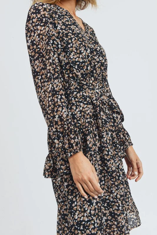 Collette Floral Flare Dress