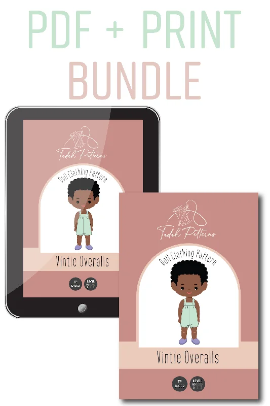 BUNDLE - PRINT pattern + half price PDF