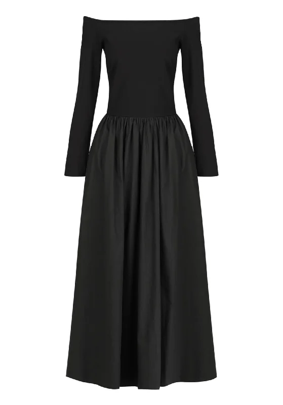 Fifth Avenue Black Maxi Dress