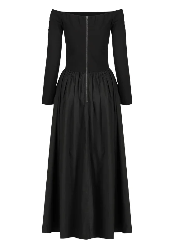 Fifth Avenue Black Maxi Dress