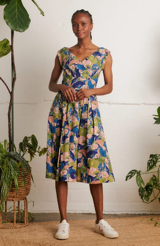 Florence Lotus Flower Dress