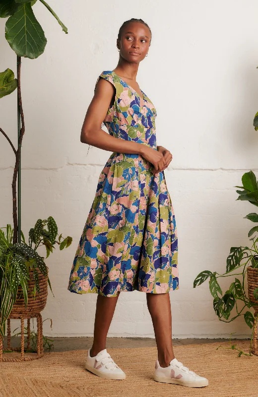 Florence Lotus Flower Dress