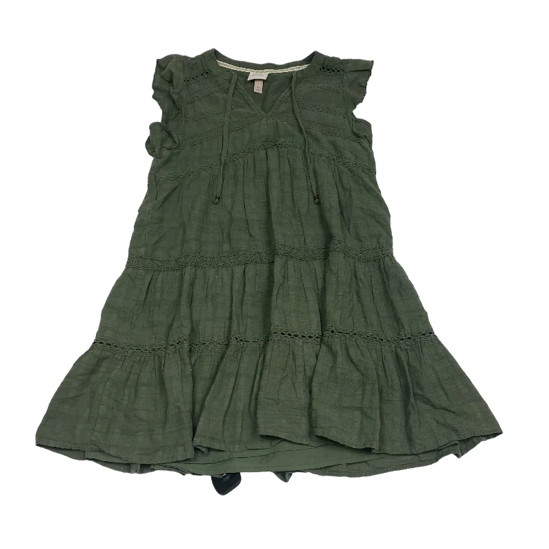 Green Dress Casual Short Knox Rose, Size M