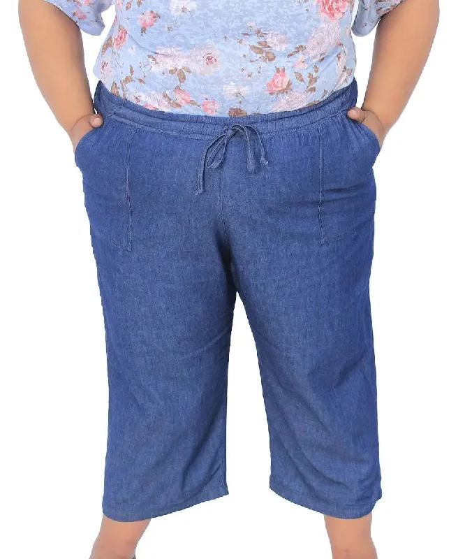 Ladies Denim Capri