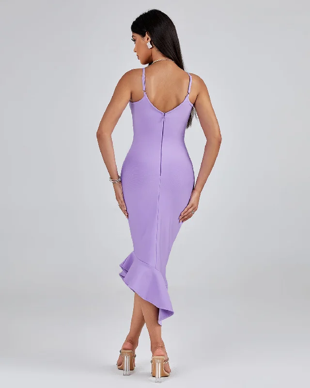 Lavender Lady Bandage Dress