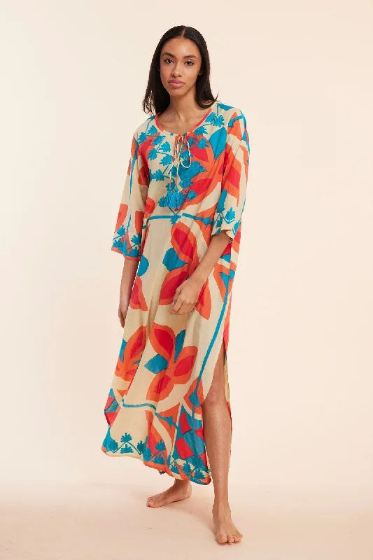 Preorder - Elina Dress in Moroccan Picturesque