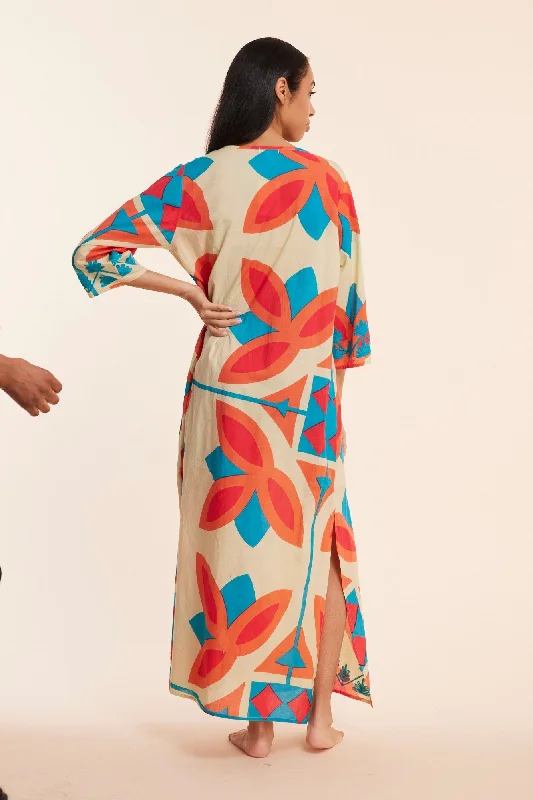 Preorder - Elina Dress in Moroccan Picturesque