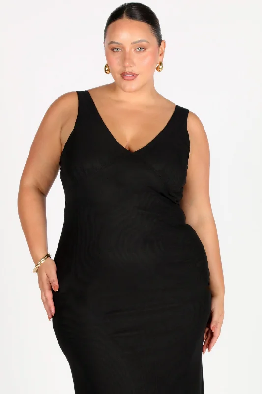 NATALIA DRESS BLACK