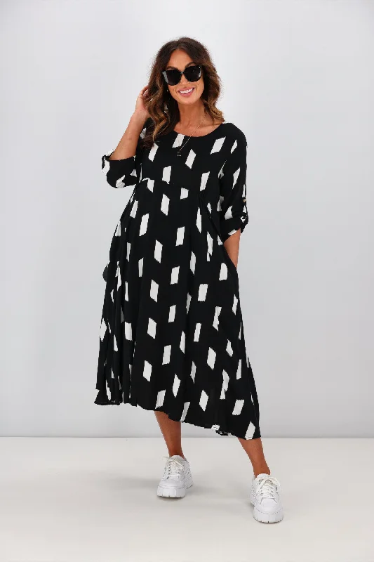 New U Collection Brooke Dress Black