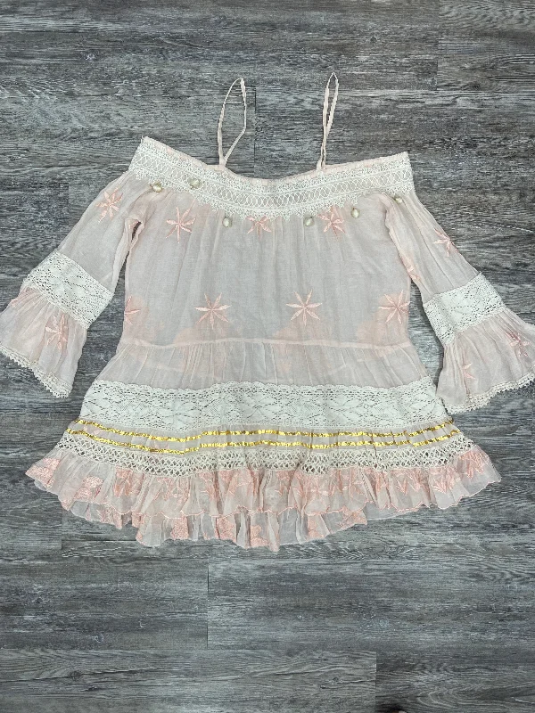 Pink Dress Casual Short Cmc, Size S