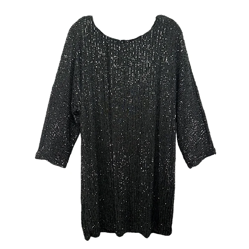 Sequin Dolman Shift Dress Vince Camuto, Size M