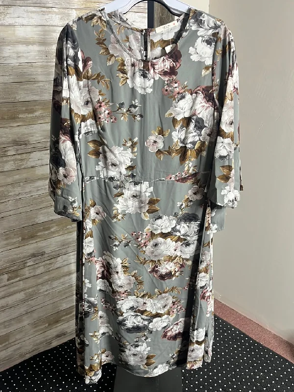 The Grey Floral dress