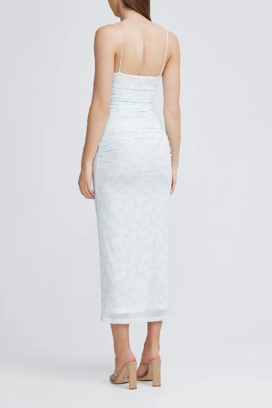 Verona Dress - Peppermint Daisy