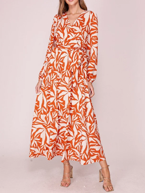 Women's Summer days print maxi dress - TIMWD893R61