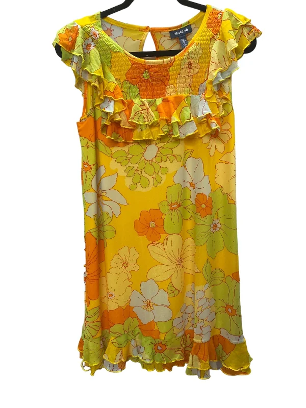 Yellow Dress Casual Short Modcloth, Size L